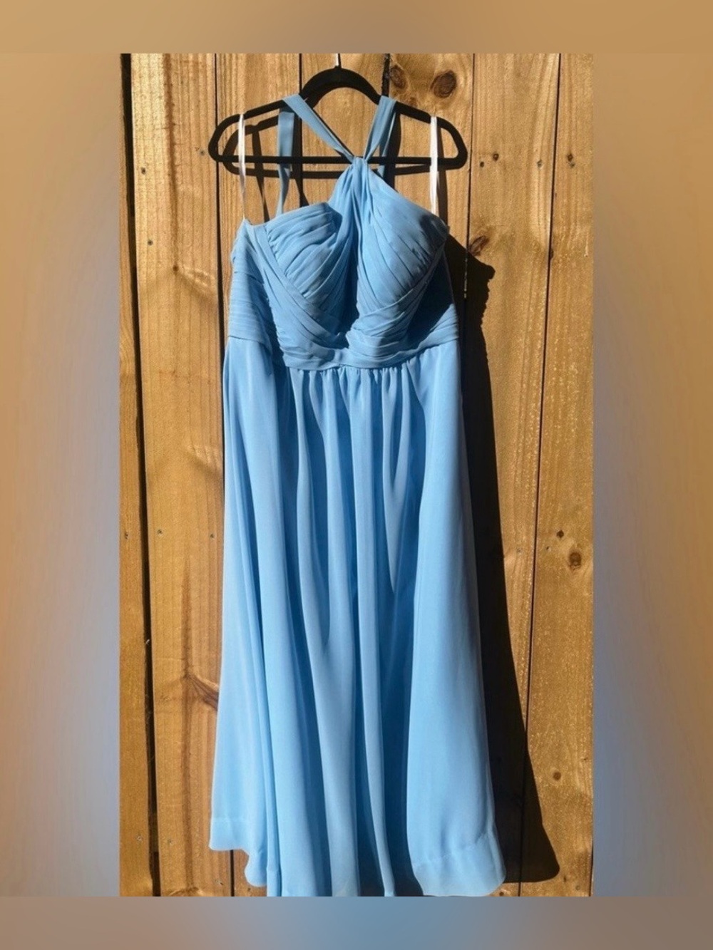 Christiana Wu Celebration Sky Blue Dress, Size 20.